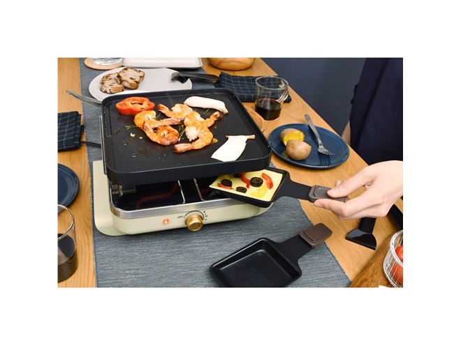 阪和、ラクレットなど20メニュー掲載のレシピブック付き「ラクレット