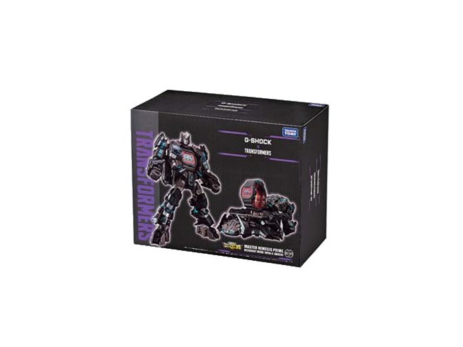 カシオ、G-SHOCKとトランスフォーマーのコラボ第2弾「DW-5600TF19-SET