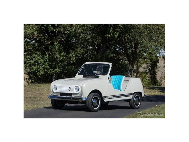 ルノーの名車、「キャトル」をEV化…オープンコンセプトカー