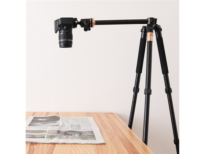 サンコー、俯瞰（ふかん）撮影/三脚/一脚の3Wayで使える「俯瞰三脚