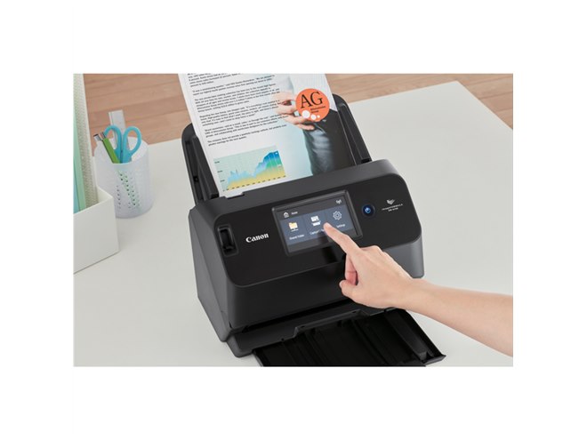 キヤノン、有線/無線LANに対応したA4ドキュメントスキャナー「DR-S150