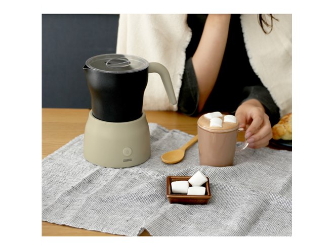 阪和、カプチーノなど“ふわふわドリンク”を作るホームカフェメーカー
