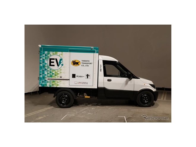 *値下ヤマト運輸　宅急便　B8010/ EV車 大型トラック＆小型EV車トラック ヤマト運輸 電気小型トラック「eCanter」新型モデル約900台を