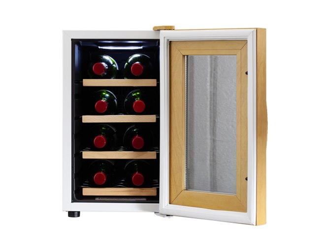 デバイスタイル、ペルチェ式8本収納用ワインセラー「CE-8W」に新色
