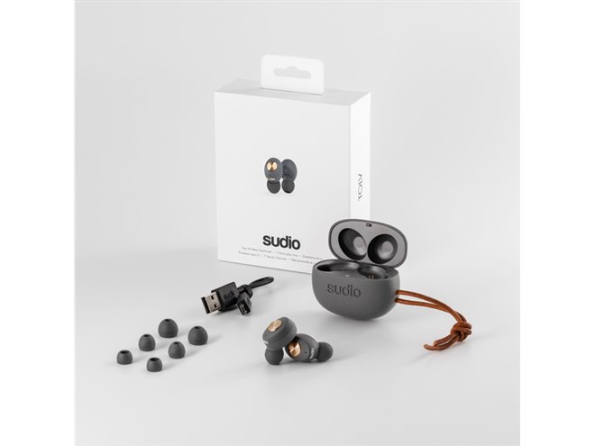 Sudio、完全ワイヤレスシリーズに新色「グレー・カッパー」などを追加