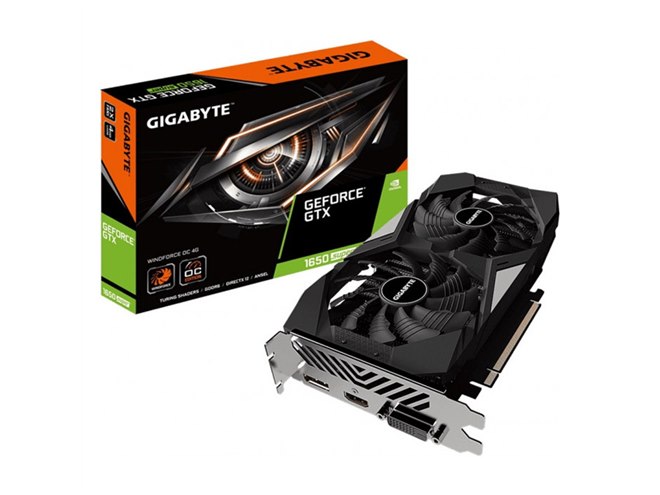 グラフィックボード・グラボ・ビデオカード GIGABYTE GeForce GTX1650super OC 4GB GIGABYTE、「GeForce GTX 1650 SUPER」を搭載したビデオカード