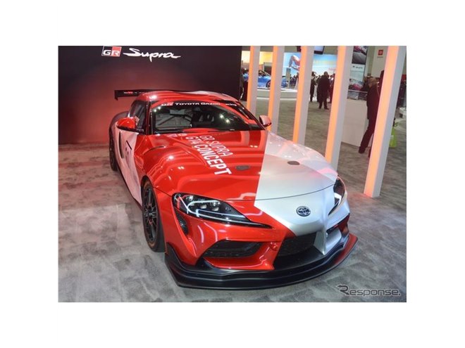 トヨタ スープラ 新型のGT4レーサー、来夏北米発売へ - 価格.com