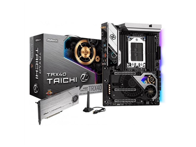 ASRock、TRX40搭載マザーボード「TRX40 Taichi」「TRX40 Creator
