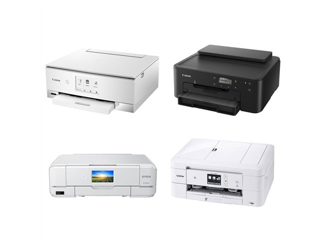 年末年始の年賀状印刷にも、インクジェットプリンター2019年新製品