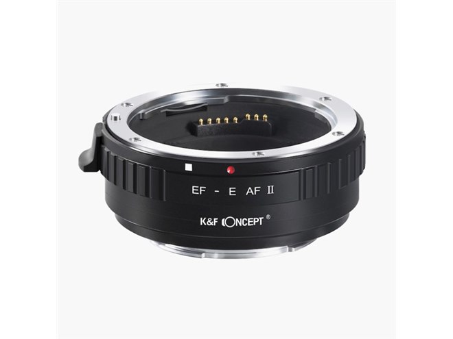K&F Concept EF-E AF II EFマウントレンズ → #8129 K&F Concept、AF対応の電子マウントアダプター「EF-E AF II（キヤノン