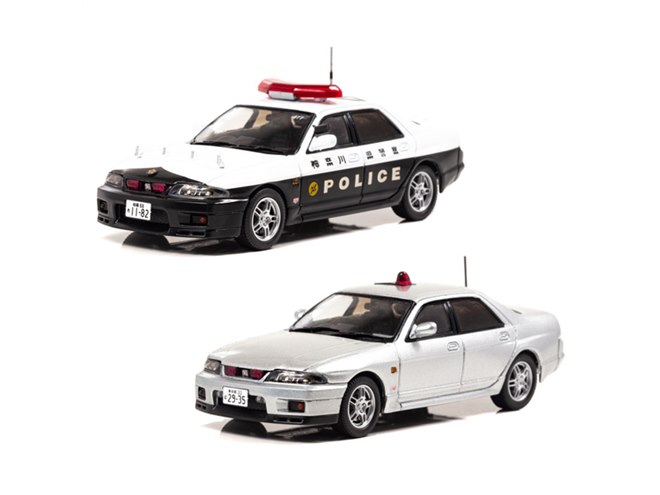 スカイラインGT-R オーテック」パトロールカー2種、数量限定でミニカー