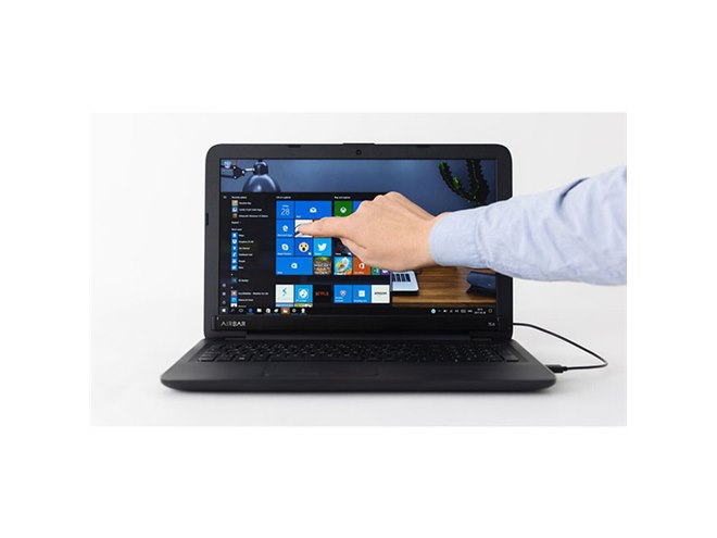 TEKWIND AirBar ノートPC用タッチデバイス 15.6インチ用 テックウインド、ノートPCを簡単に“タッチ操作”可能にする