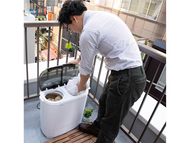 サンコー、洗い分けに適したサブ洗濯機「別洗いしま専科3」 - 価格.com