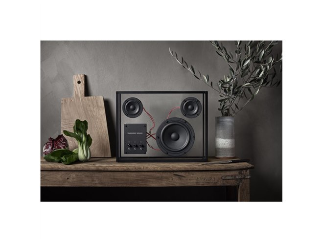 dyyyさん専用　TRANSPARENT スピーカー TRANSPARENTSPEAKER Bluetoothスピーカー TRANSPARENT ブラック