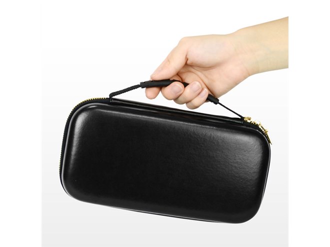 ゲームテック、Nintendo Switch Lite用の「PUレザースリムEVAポーチ