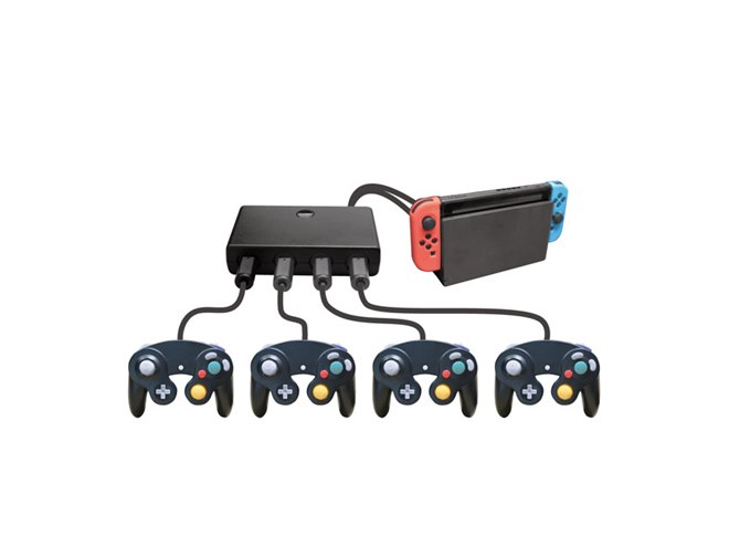 ゲームキューブ用コントローラー」でSwitchをプレイするための変換