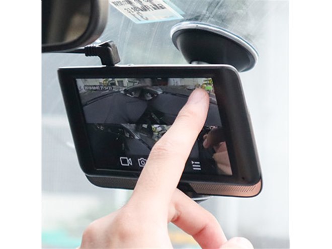 サンコー、4画面表示に対応した「360度ドライブレコーダー＆リアカメラ