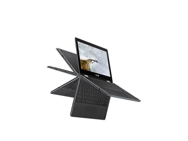 ASUS、フリップタイプの「Chromebook」に英字キーボード搭載 ASUS、フリップタイプの「Chromebook」に英字キーボード搭載