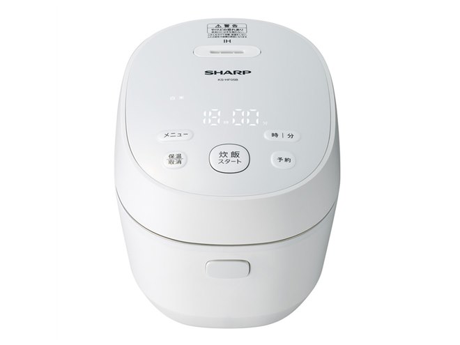説明書・スイングしゃもじ付・美品】SHARP 炊飯器 KS-HF05B