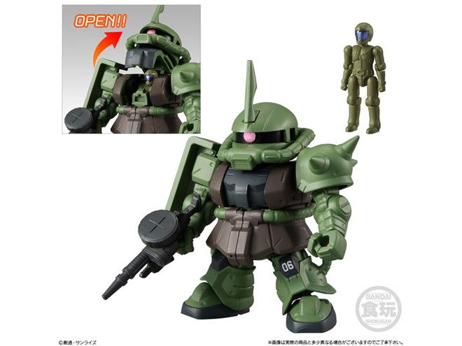 機動戦士ガンダム」一年戦争・MSVより、リアルタイプカラーの食