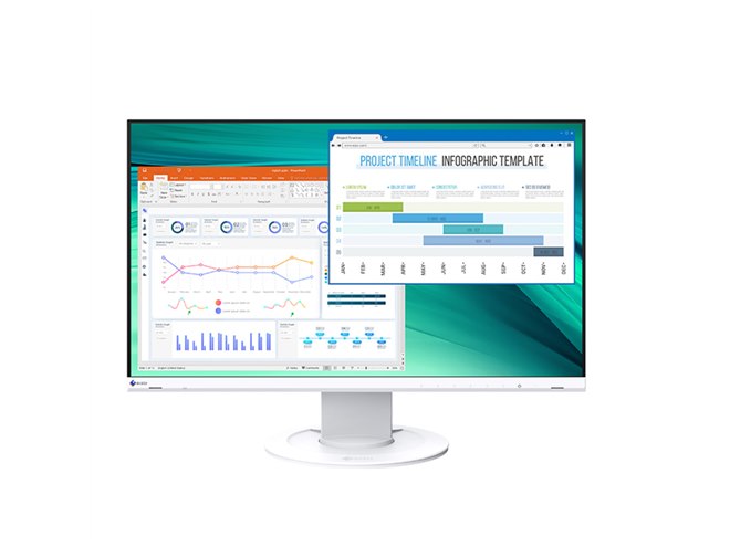 EIZO、「フレームレスモニター」に23.8型/22.5型をラインアップ - 価格.com