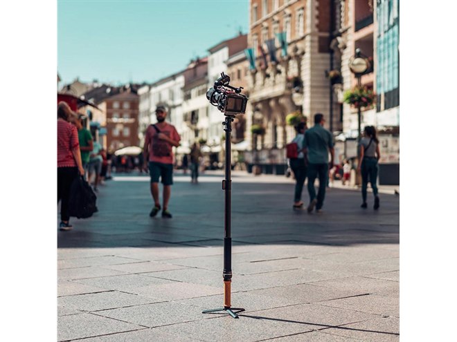 1mm単位でポジション調節が可能、スライダー機能付きの一脚「MOZA