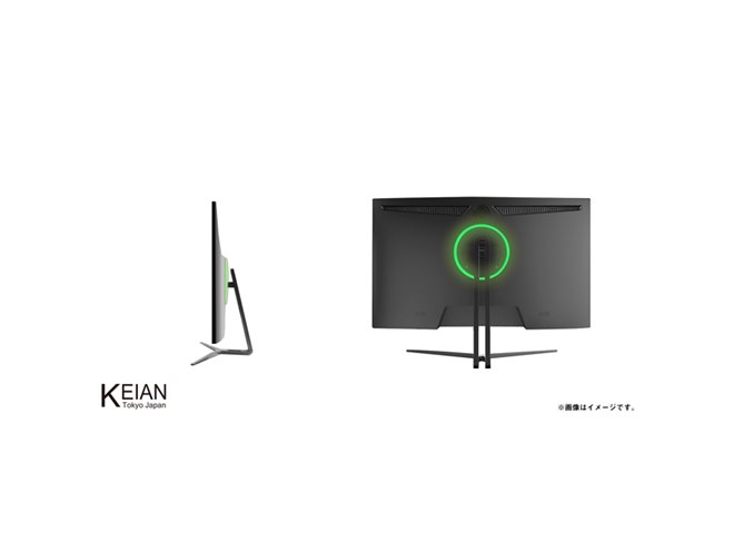 31.5型 ワイドモニター KWIN-4K32BH 4K対応 HDR 01121 恵安株式会社 4K HDR対応31.5型ワイド液晶モニタ「KWIN-4K32BH