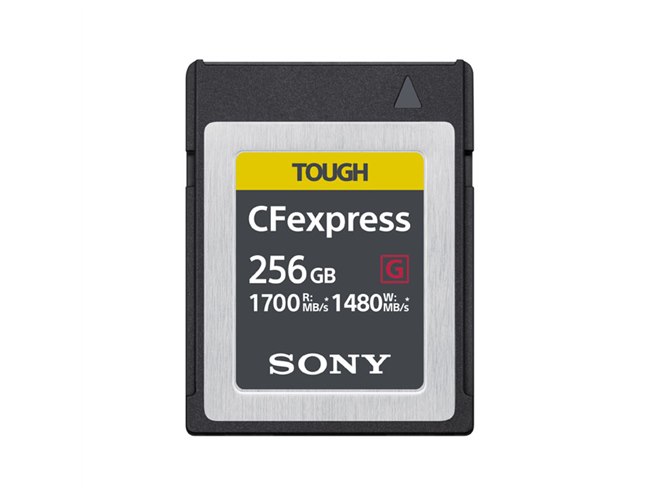 ソニー、CFexpress Type Bメモリーカード「CEB-Gシリーズ」を2020年1月
