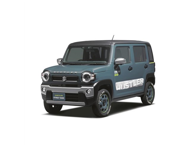スズキは全10台の車両を出展 「ハスラー」や「ジムニー」の
