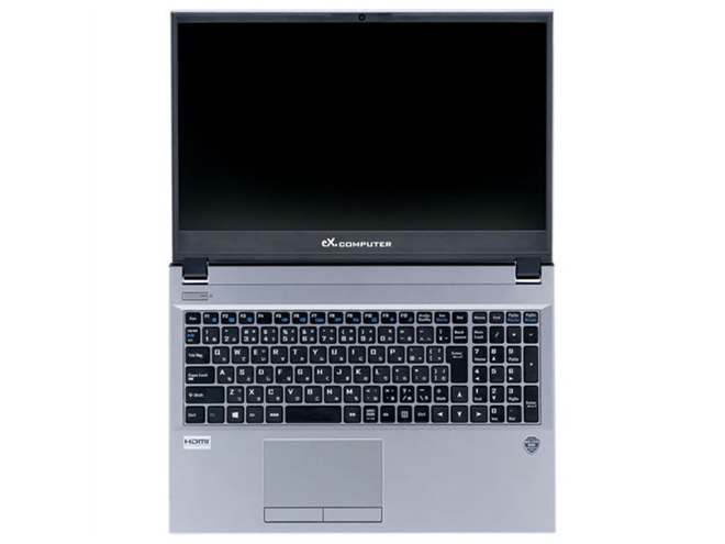 ツクモ、狭額ベゼル15.6型フルHD液晶採用のノートPC「N1504K