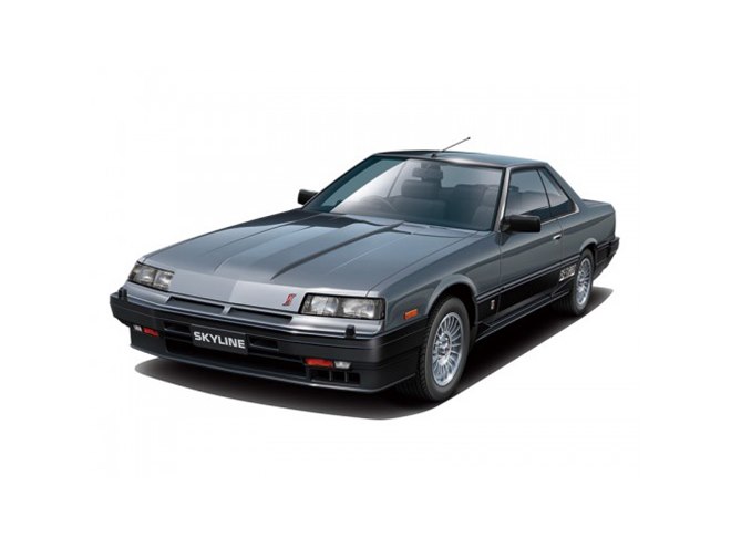 AOSHIMA、日産スカイライン「DR30 ターボC」を専用アルミ付きでモデル