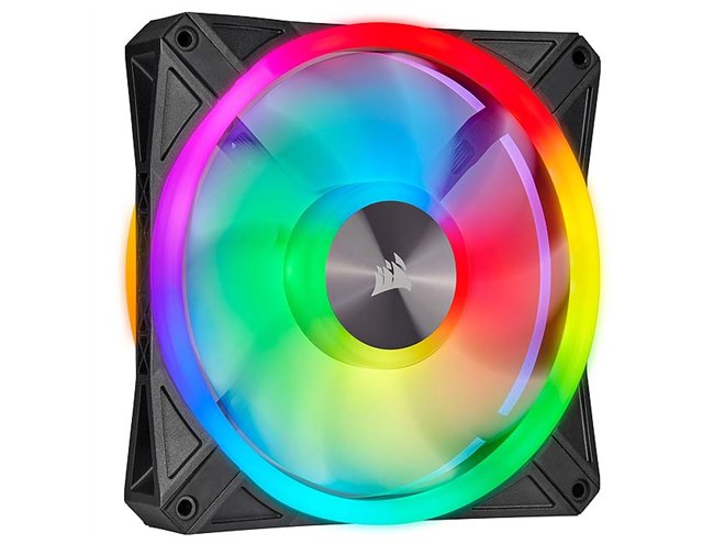 corsair QL140 & QL120 ファン CORSAIR QL120 RGB 120mm PWM トリプルファンキット | PCパーツ