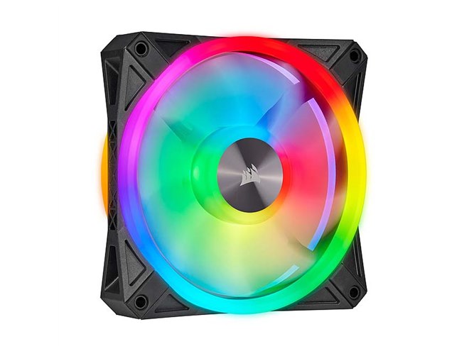 未開封３こ　CORSAIR iCUE QL120 RGB PCケースファン Amazon | Corsair iCUE QL120 RGB White 120mm 3本セット PWM