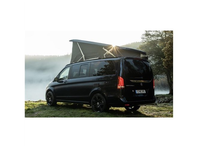 メルセデスベンツ Vクラス 改良新型、キャンピングカーに最新モデル
