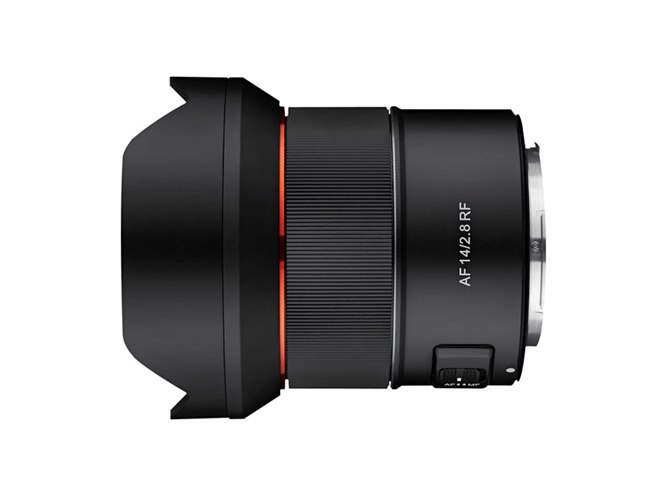 サムヤン、RFマウント用のAFレンズ「AF 14mm F2.8 RF」を1/24