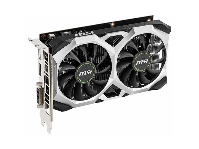 MSI、オーバークロックした「GeForce GTX 1650」搭載ビデオ