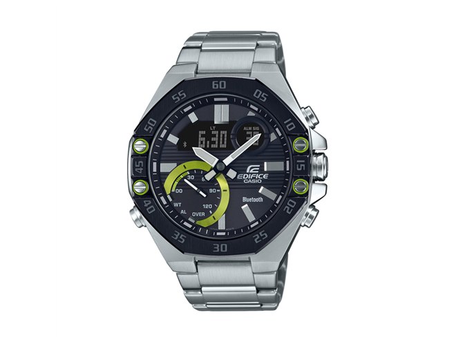 カシオ、スマホ連携のスケジュールタイマーを搭載した「EDIFICE ECB-10