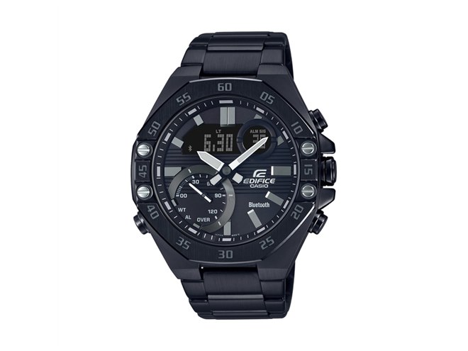 カシオ、スマホ連携のスケジュールタイマーを搭載した「EDIFICE ECB-10