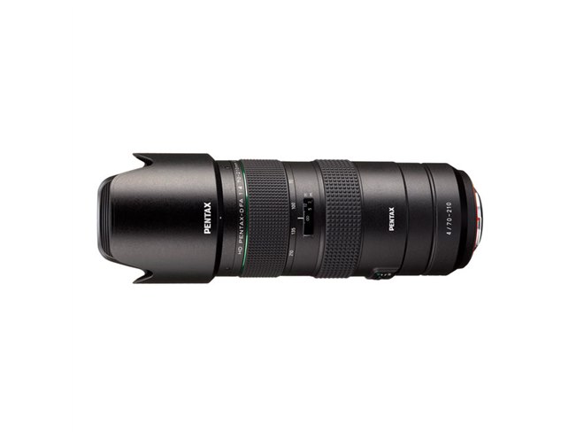 リコー、望遠ズームレンズ「HD PENTAX-D FA 70-210mmF4ED SDM WR 