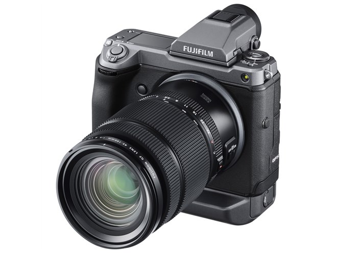 富士フイルム、手ブレ補正対応のGFレンズ「GF45-100mmF4 R LM OIS WR