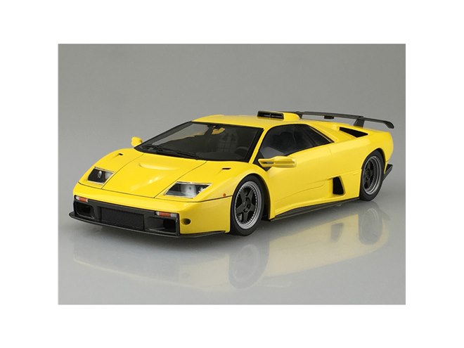 AOSHIMA、ランボルギーニのフラッグシップ「ディアブロ GT」1/24模型
