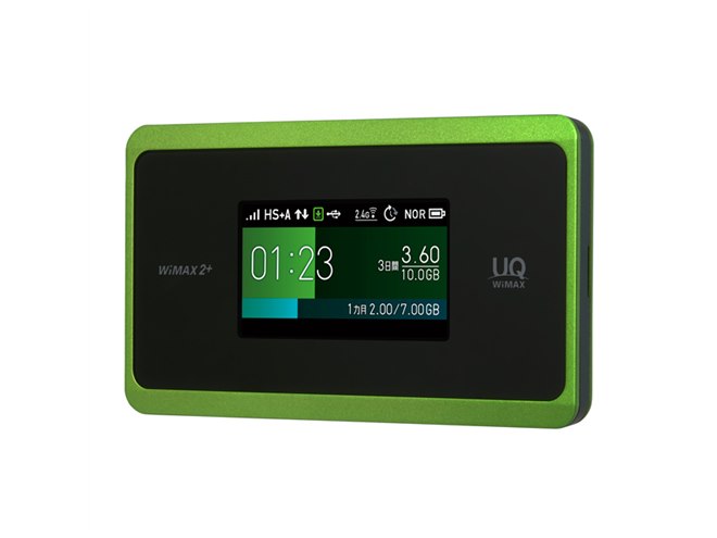 UQ、2.4GHz/5GHz同時通信対応ルーター「Speed Wi-Fi NEXT WX06」発売日