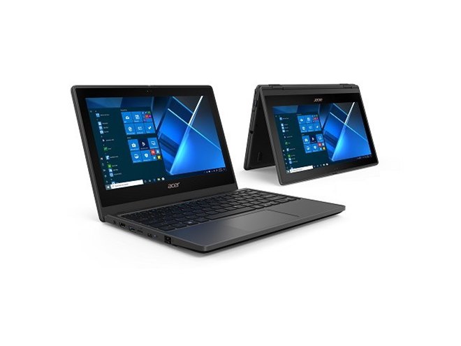 エイサー、“学習者用端末の標準仕様をクリア”した11.6型コンバーチブル