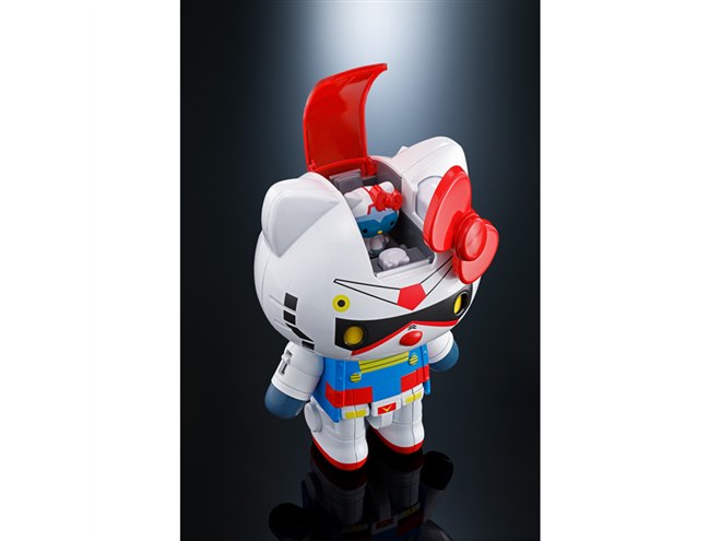 ハローキティ 機動戦士ガンダム 超合金 フィギュア 2体セット BANDAI SPIRITS「超合金 シャア専用ザクIIハローキティ