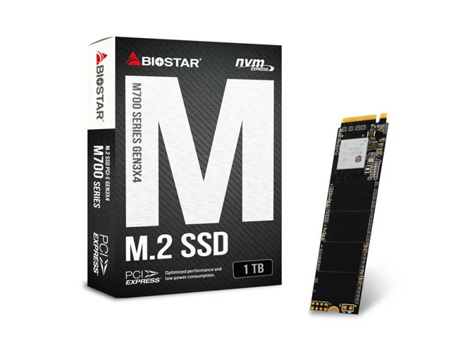 BIOSTAR、NVMe SSDと2.5インチSATA SSDの1TBモデル - 価格.com