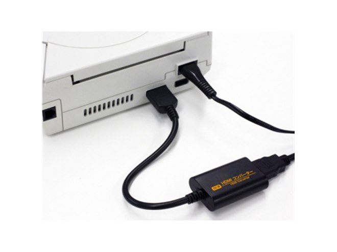 コロンバス、ドリームキャスト向け「HDMIコンバーター（DC用