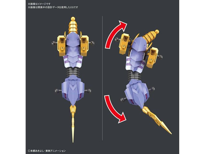 Figure-rise Standard メタルガルルモン（AMPLIFIED）」が6月発売