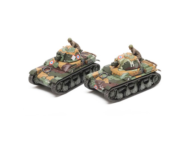 フランス軽戦車 R35 フランス兵士 1/35 タミヤ 1/35 ミリタリーミニチュアシリーズ フランス軽戦車 R35