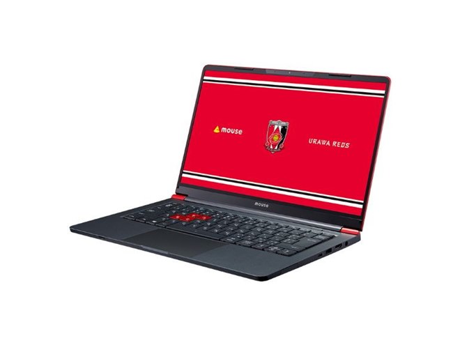 mouse、浦和レッズオフィシャルの14型/15.6型ノートPCを2/12発売