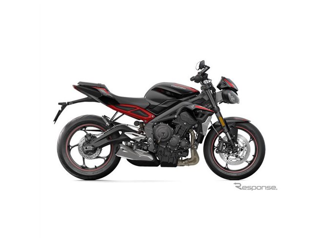 トライアンフ、新型ストリートトリプルR にローシート仕様 今春